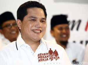 Kata Timses Jokowi soal Head to Head Erick Thohir Vs Djoko Santoso