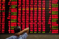 Ilustrasi Bursa Saham China