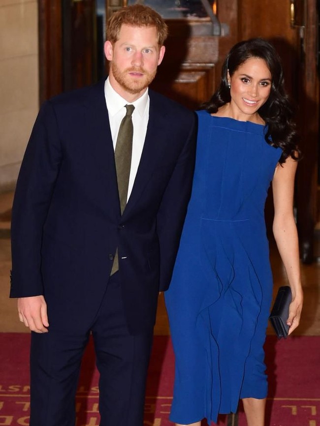 Jika diprediksi, kemungkinan saat itu Meghan telah hamil dengan usia kandungan yang masih hitungan minggu.  Foto: Getty Images