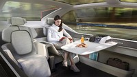 Kerennya mobil konsep ini juga menyajikan kabin layaknya dalam pesawat First Class, dan mobil konsep Volvo ini pun disapa 360c Concept Car. Foto: Pool (Autoevolution)