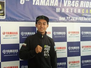 Antusiasme Muhammad Faerozi Curi Ilmu dari Valentino Rossi di VR46 Master Camp