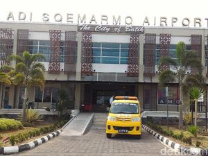 7 Jam Ditutup Imbas Gunung Merapi Erupsi, Bandara Solo Dibuka Lagi