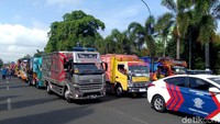 Truk-truk itu akan berebut menjadi yang terbaik dalam Festival Truck Yogyakarta di Jogja Expo Center (JEC), Bantul, Sabtu (8/9/2018) esok.