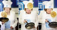 Rekor-rekor Unik Seputar Pancake, Ada Rekor Melempar Pancake