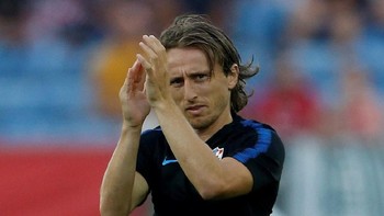 Luka Modric (Real Madrid/Kroasia) dengan rating 91. (Foto: Pedro Nunes/Reuters)