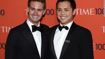 Layanan messaging Snapchat didirikan Evan Spiegel dan Bobby Murphy pada tahun 2011. Foto: Istimewa