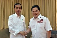 Presiden RI Joko Widodo Menunjuk Erick Thohir sebagai Ketua Tim Pemenangan