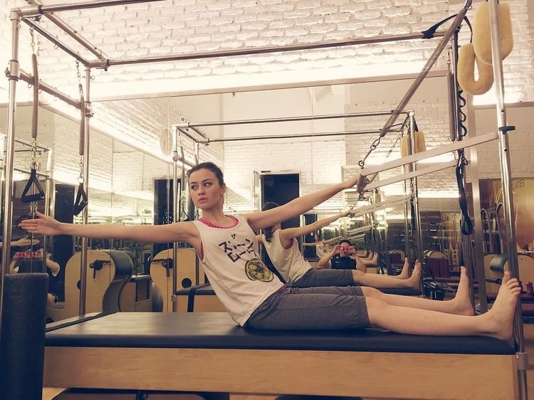 Baru Menikah, Intip Bugarnya Kimberly Ryder Saat Berolahraga