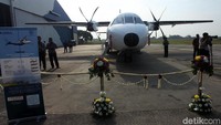 Ini pesawat baru milik Polri yang baru saja diserahkan.