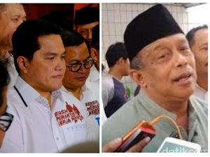 Head to Head, Begini Gambaran Kekuatan Erick Thohir-Djoko Santoso