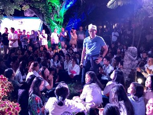 Malam Mingguan di Soundrenaline, Sandiaga Bicara Ekonomi Kreatif
