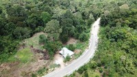 Jalan yang belum tembus ditargetkan bisa tersambung dan fungsional pada akhir 2019 dengan kondisi sebagian beraspal, sebagian perkerasan agregat, dan perkerasan tanah. Istimewa/Dok. Kementerian PUPR.