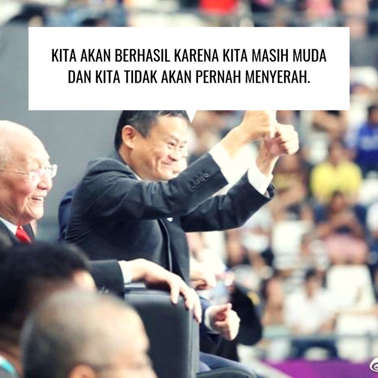 kata inspirasi jack ma
