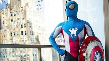 Spider-Man & Captain America. (Foto: Boredbug)