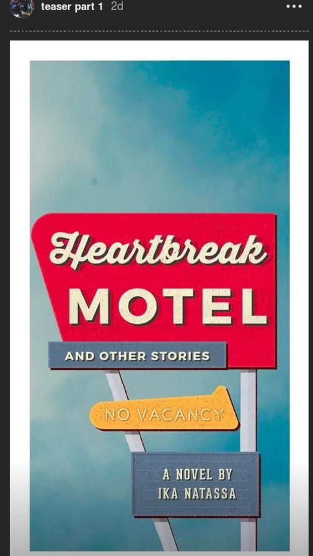 Ika Natassa Bocorkan Novel Baru 'Heartbreak Motel'
