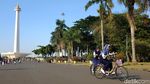 Sepeda Gratis untuk Keliling Monas
