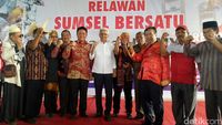 Gubernur Sumsel Terpilih Deklarasi Dukungan ke Jokowi-Ma'ruf