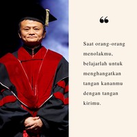 kata inspirasi jack ma