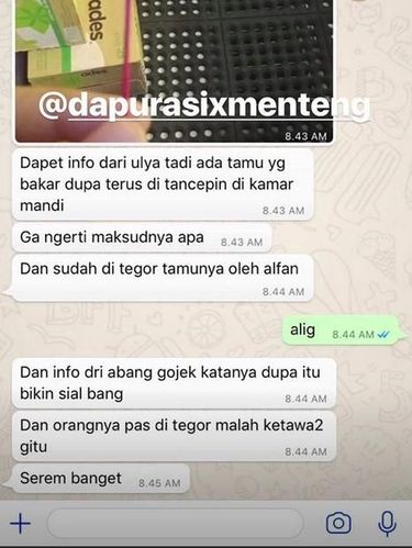 Ih...Seram! Restoran Ashanty Ditaburi Kemenyan dan Dupa