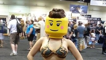 Lego & Princess Leia. (Foto: Boredbug)