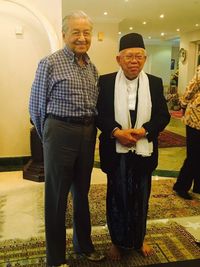 Mahatrhir Mohamad dan Ma'ruf Amin