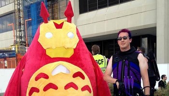 Iron Man & Totoro. (Foto: Boredbug)