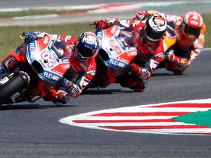 Senangnya Dovizioso Usai Kalahkan Marquez dan Menang Perdana di San Marino