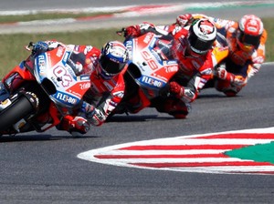 Senangnya Dovizioso Usai Kalahkan Marquez dan Menang Perdana di San Marino