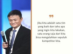 Kalimat Inspiratif Perjuangan Hidup ala Jack Ma