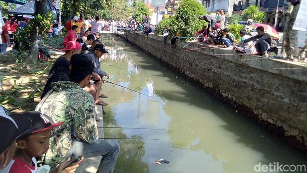 Banyak Dikritik, Relawan Jokowi Tetap Lepas 10 Ton Lele di Yogya