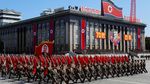 Foto: Tak Ada Rudal Balistik Antarbenua di Parade Militer Korut