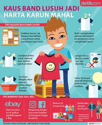 'Harta Karun' Berbentuk Kaus Band