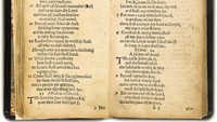 Bay Mazalm Book adalah buku pertama yang pernah dicetak di Amerika Serikat, dan dibuat pada 1640. Kini buku tersebut harganya US$ 14,165 juta (Rp 205,3 miliar). Foto: Iatimewa: bookstr.com