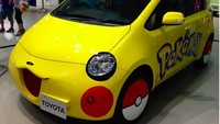 Mobil Pikachu juga nangkring di Instagram Erick Thohir. Foto: Screenshot Instagram Erick Thohir