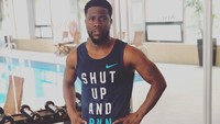 NO EXCUSES ...You make time for the things that are important....Lets gooooooooo kata Kevin (Foto: Instagram/kevinhart4real)