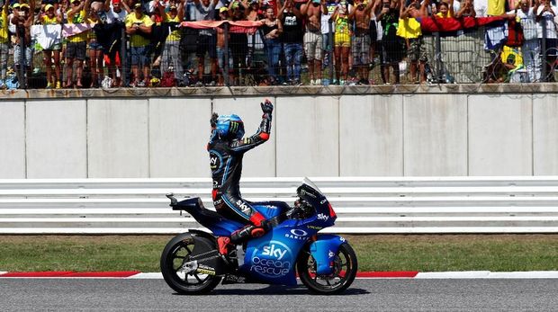 Sapu Bersih Pebalap Italia di MotoGP San Marino