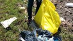 Penampakan Limbah Medis yang Kotori Hutan Konservasi Karawang