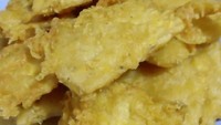 Mau tebal atau tipis lapisan tepungnya tempe goreng tepung selalu enak dimakan hangat. Foto : Instagram @kantin_elyn