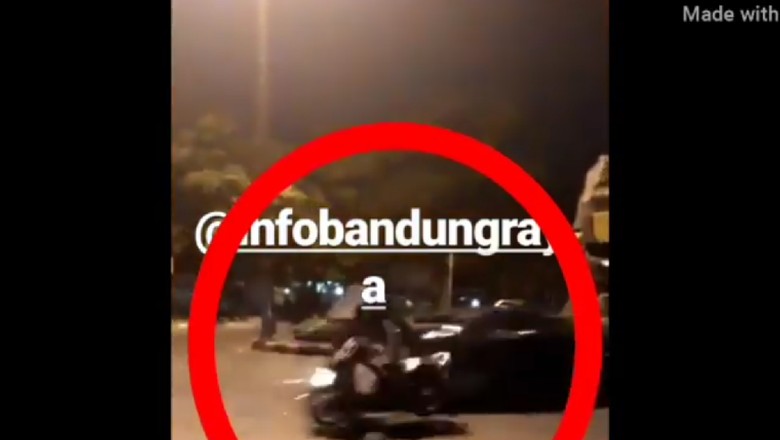 Pengemudi Ngedrift Tabrak Bikers di Bandung Terancam 1 Pengemudi Ngedrift Tabrak Bikers di Bandung Terancam 1