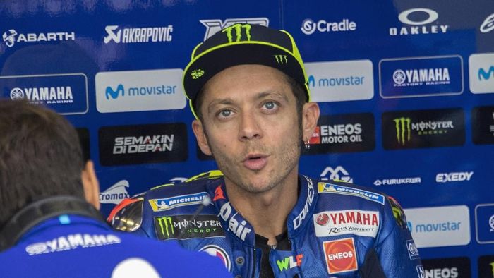 Valentino Rossi merasa ajaib ada di posisi tiga klasemen MotoGP. (Foto: Mirco Lazzari/Getty Images) Valentino Rossi merasa ajaib ada di posisi tiga klasemen MotoGP. (Foto: Mirco Lazzari/Getty Images)