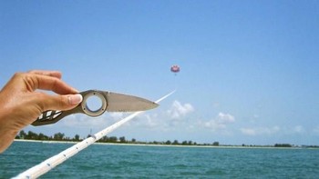 Meminta diambilkan foto saat parasailing oleh orang asing dan ada salah satu foto seperti ini. Foto: boredpanda