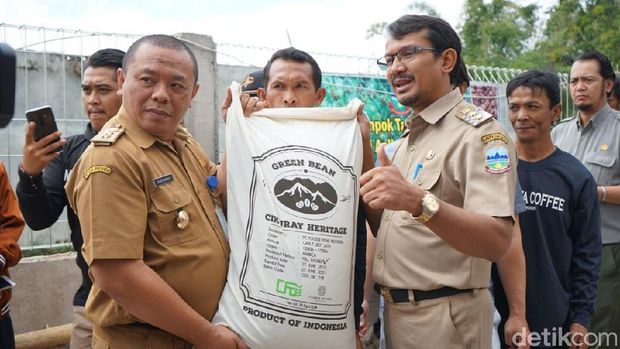 Kopi Garut diekspor ke Taiwan. 