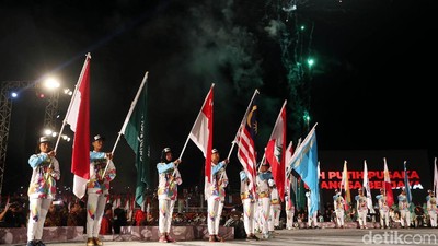 Kemeriahan Perayaan Puncak Hari Olahraga Nasional 2018