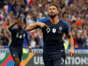 Giroud Akhiri Puasa Gol, Menangkan Prancis, dan Lewati Rekor Zidane