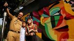 Ledania, Si Cantik Pelukis Mural di Taman Ismail Marzuki