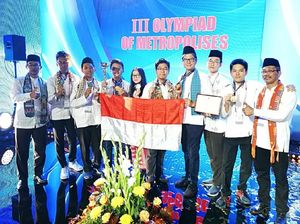Tim Pelajar DKI Jakarta Juara Kedua di Olimpiade Metropolis Moskow
