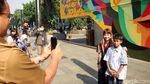 Libur Sekolah, Anies Ajak Anak Resmikan Mural