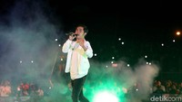 Sejumlah artis Indonesia pun turut serta meramaikan acara puncak Haornas 2018 itu.