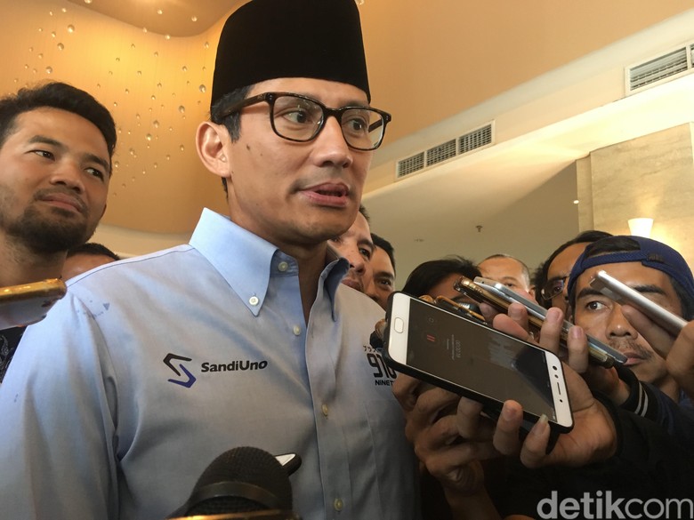 Besok, Sandiaga Ungkap Alasan Erick Thohir Tak Dukung Prabowo Besok, Sandiaga Ungkap Alasan Erick Thohir Tak Dukung Prabowo