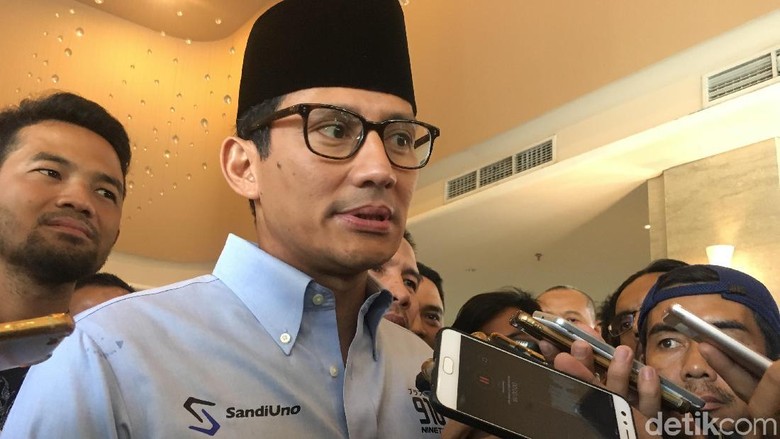 Gatot Diklaim Merapat ke PAN, Sandiaga: Alhamdulillah Kalau Gabung Gatot Diklaim Merapat ke PAN, Sandiaga: Alhamdulillah Kalau Gabung
